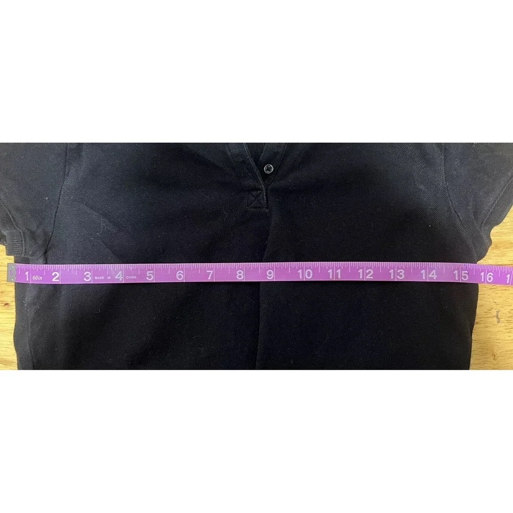 Old Navy Girls Uniform Black‎ School Collared Short Sleeve Shirt  Size XL 14